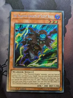 The Phantom Knights of Silent Boots Secret Rare 1st Edition BLRR-EN062 - VLP - Image 1