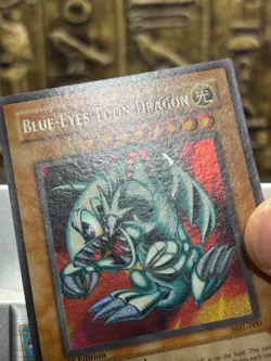 Yugioh! Blue Eyes Toon Dragon Secret Rare MRL-000 1st Edition VINTAGE -NM - Image 4
