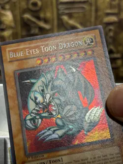Yugioh! Blue Eyes Toon Dragon Secret Rare MRL-000 1st Edition VINTAGE -NM - Image 5