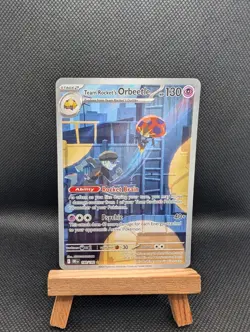 Pokemon TCG Team Rockets Orbeetle Card 198/182 Destined Rivals NM/M - Image 1