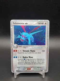 Salamence ex 96/108 Power Keepers Holo Rare *Swirl* LP Pokemon Card - Image 1