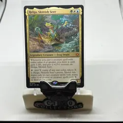 Helga, Skittish Seer (217) Bloomburrow BLB MTG Magic - Image 1