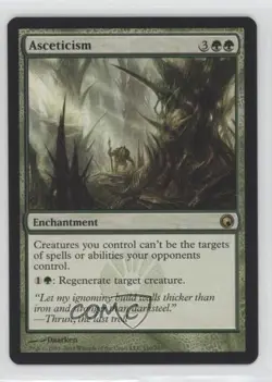 Asceticism Magic: Scars of Mirrodin #110 2010 - Image 1