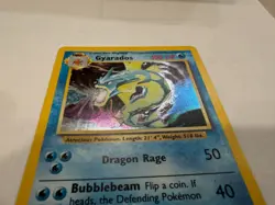 Pokemon TCG Gyarados Holo Rare Card Base Set 6/102 1st Edition 1999 - Image 5