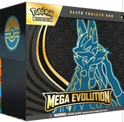 Pokemon TCG Mega Evolutions Lucario Elite Trainer Box ETB - NEW & SEALED - Image 3