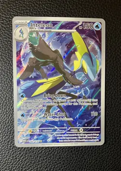 Inteleon Illustration Rare Pokemon Mega Evolution 142/132 NM - Image 3