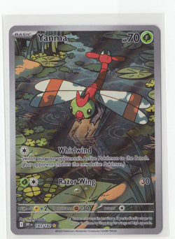 Pokemon TCG Yanma 183 Illustration Rare Destined Rivals Nm - Image 1