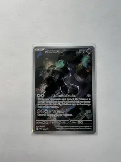 Pokemon 2023 TCG SV 151 Mewtwo Illustration Rare Promo #52 NM/M Condition - Image 1