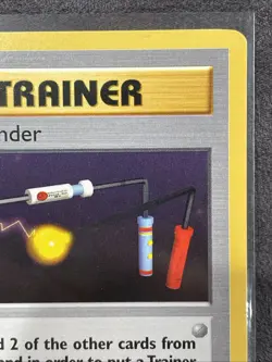 Item Finder 74/102 Base Set Trainer Pokemon TCG WOTC Vintage Shadowless - Image 3