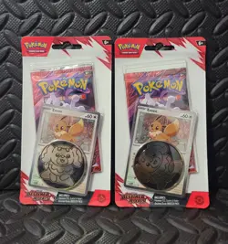 Pokemon TCG Destined Rivals Checklane Blister Pack w/ Eevee Promo |BRAND NEW - Image 1