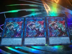 3x Sky Striker Ace - Shizuku 1st Edition Secret Rare L26D-ENS26 Yu-Gi-Oh! - Image 1