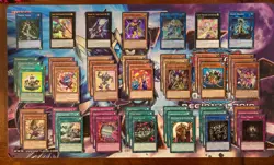 Yugioh! Fun, Complete Toon Kingdom Deck! Magician, Black Luster Soldier, & More - Image 1