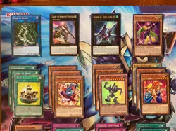 Yugioh! Fun, Complete Toon Kingdom Deck! Magician, Black Luster Soldier, & More - Image 2
