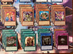 Yugioh! Fun, Complete Toon Kingdom Deck! Magician, Black Luster Soldier, & More - Image 5
