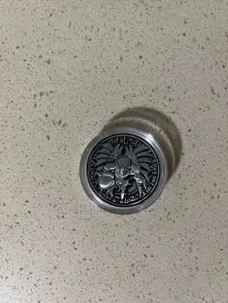 Yu-Gi-Oh! Elemental Hero Shining Flare Wingman YCS Pre-reg coin Silver - Image 1