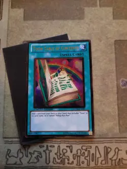 YUGIOH TOON TABLE OF CONTENTS GLD4-EN039 GOLD LIMITED ED NM - Image 2