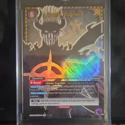 Dante Zogratis SR Holo Raid 027 Black Clover Union Arena Card Single - Image 1