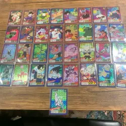 Rare Dragon Ball Carddass Trading Card Kira 33-card set - Image 1