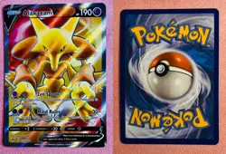 Alakazam V 172/185 Vivid Voltage | 2020 Pokemon TCG Card Full Art Ultra Rare NM - Image 3