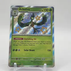 Arboliva - 104/091 - Baby Shiny - Paldean Fates - Pokemon Card - NM/M - Image 1