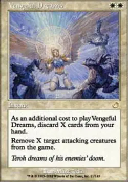 Vengeful Dreams ~ Heavily Played Torment MTG Magic UltimateMTG White Card - Image 1