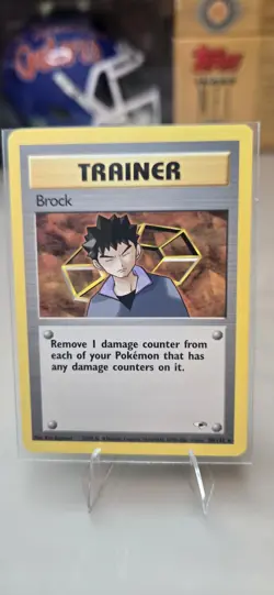 2000 Pokemon BROCK Theme Deck (60-cards complete) WOTC Gym Heroes Box - Image 4