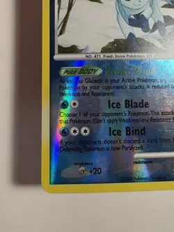 Pokemon TCG Glaceon LV.42 Rising Rivals Reverse Holo Card 41/111 LP - Image 5