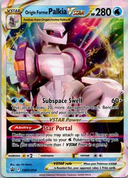 Origin Forme Palkia VSTAR Promo SWSH: Sword & Shield Promo Cards SWSH254 NM - Image 1