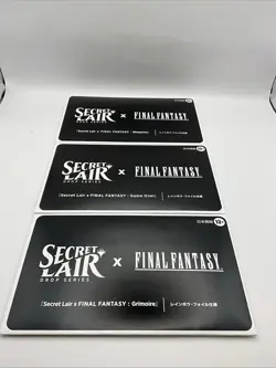 Magic Gathering MTG Secret Lair Final Fantasy Complete Japanese Rainbow Foil Set - Image 1