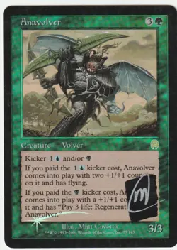 Apocalypse FOIL Anavolver Signed by Matt Cavotta - Image 1