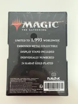 Hammer of Bogardan 24 Karat Gold Plated Ingot Magic Gathering MTG Limited 1993 - Image 2