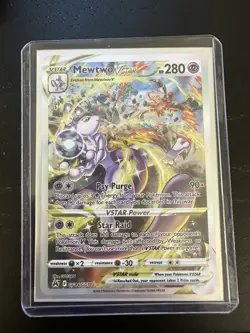 Pokemon TCG Mewtwo Vstar Crown Zenith: Galarian Gallery Gg44/Gg70 Ultra Rare - Image 3