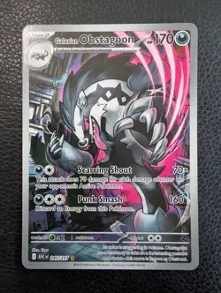 Galarian Obstagoon - 245/217 Ascended Heroes (Pokemon) Illustration Rare - Image 1
