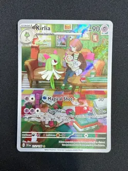 Kirlia - 212/198 Scarlet & Violet Base Set (Pokemon) Illustration Rare - Image 1