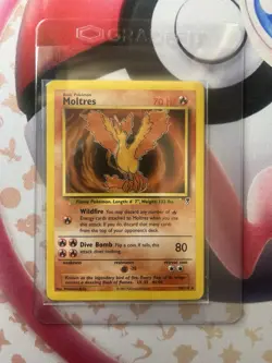 Moltres (30/110) Non Holo Rare Legendary Collection Pokemon Near mint - LP - Image 1