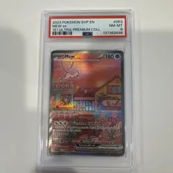 Mew EX 53 Black Star Promo PSA 9 Scarlet & Violet 151 UPC Pokemon Card - Image 1