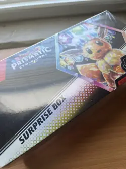 Pokemon Prismatic Evolutions Surprise Box New Sealed - Image 2