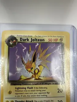 Team Rocket Pokemon TCG Collection Eevee Dark Flareon Jolteon Vaporeon TCG WOTC - Image 4