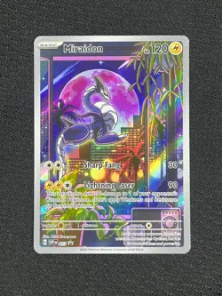 Miraidon Pokemon Scarlet & Violet Promo SVP013 Black Star ETB Promo Near Mint - Image 1