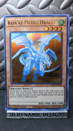 | Yugioh Koa'ki Meiru Drago BLAR-EN059 1st Ultra Battles Of Legend NM 🔥 | - Image 1