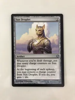 Sun Droplet MTG Magic the Gathering Card NM Near Mint Commander 2013 - Image 1