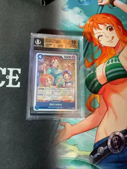 OP03-051 Bell-mere Nami Rare One Piece Card Game BGS 10 Beckett - Image 1