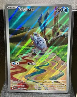 2023 Pokemon S&V Paldea Evolved RARE Illustration #208 Frigibax HOLO IR - Image 1