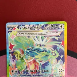 Pokemon Terapagos ex Special Illustration Rare Holo Prismatic Evolution 169/131 - Image 2