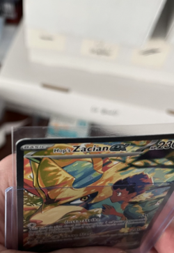 Pokemon TCG Journey Together Hop's Zacian ex Special Illustration Rare 186/159 - Image 3