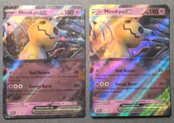 Pokemon English - Black Star Promo - Mimikyu ex SVP004 - NM - Image 1