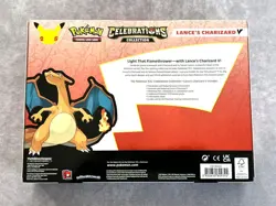 Pokemon Celebrations 25th Anniversary Lance’s Charizard V Collection Box Sealed - Image 3