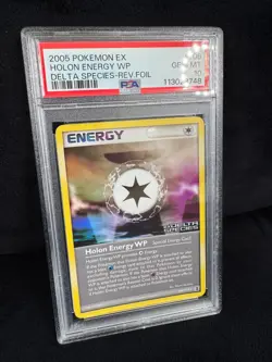 POP 9! Pokemon Holon Energy WP 2005 EX Delta Species #106 Reverse Foil PSA 10 - Image 4