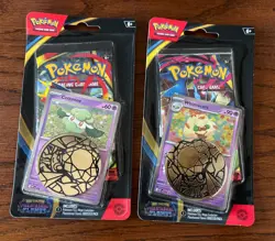 Set Of 2 Pokemon Phantasmal Flames Blister Packs W/Coin & Promos 820650853319 - Image 1