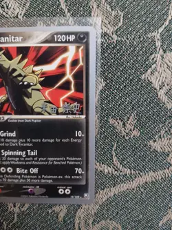 Pokemon Dark Tyranitar World Championship Decks 2005 19/109 120 HP Rare - Image 2